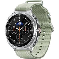 Galaxy Watch8 Classic | 46 мм | Black | Athleisure/Sage | S/M, Размер: 46 мм, Цвет: Black, Тип ремешка: Athleisure, Цвет ремешка: Sage, Размер ремешка: S/M, Подключение часов: Bluetooth / Wi-Fi